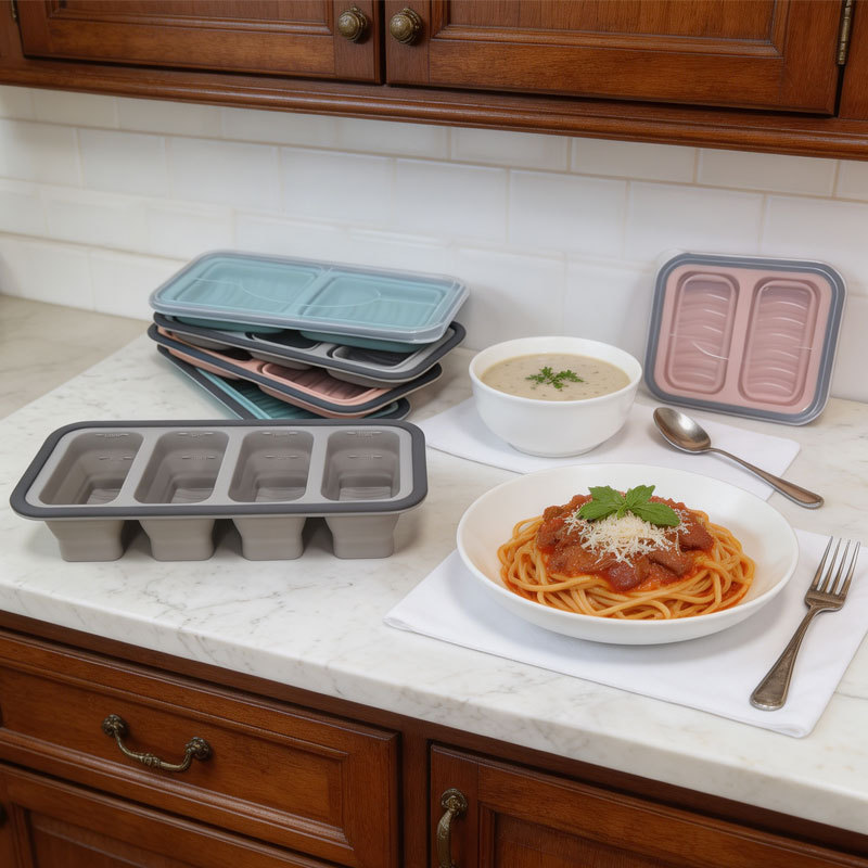 Meal Prep Containers - Duże foremki do zamrażania kostek lodu