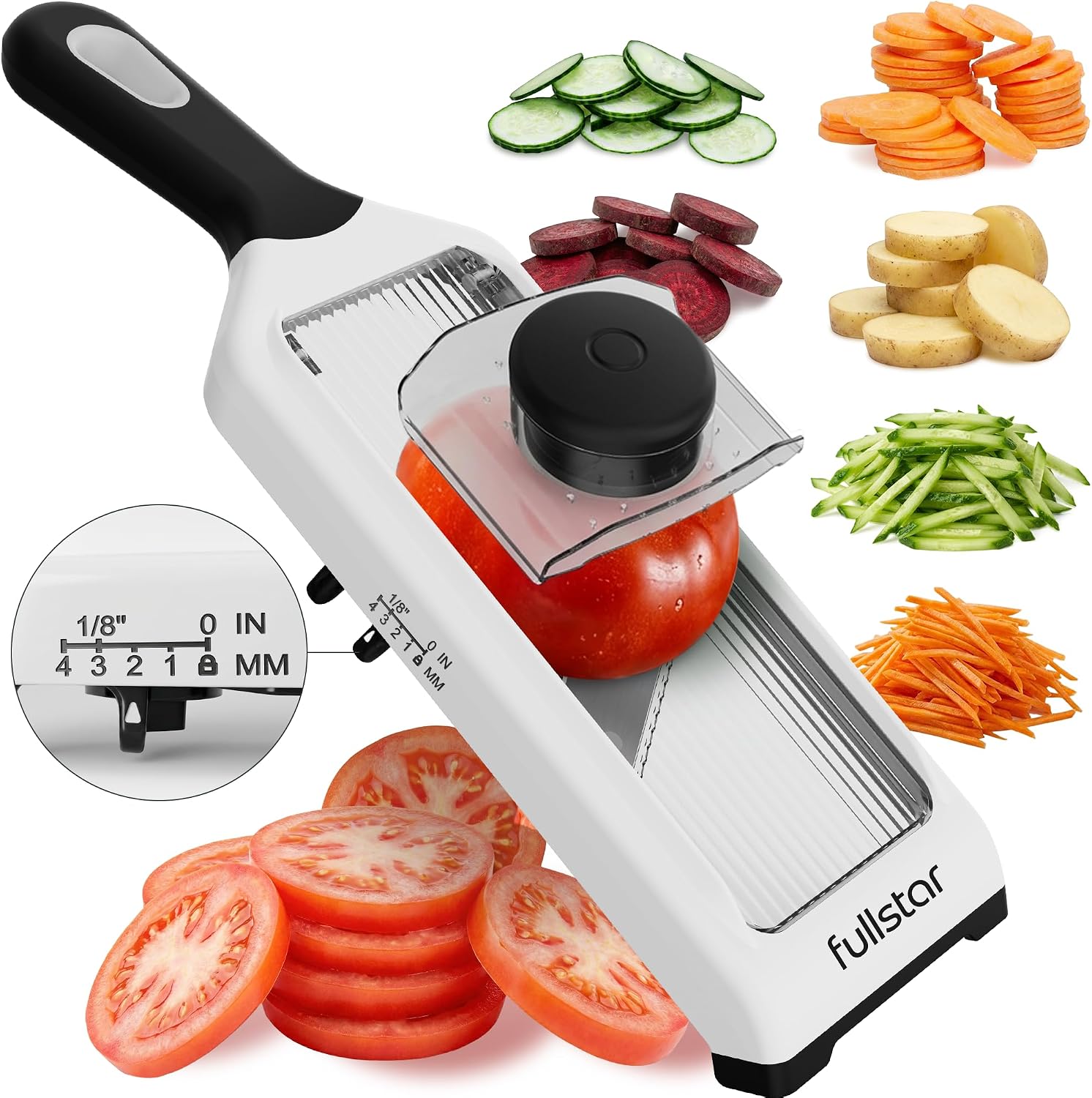Mandoline Slicer Guard - Ręczna krajalnica mandolina 2w1 do kuchni