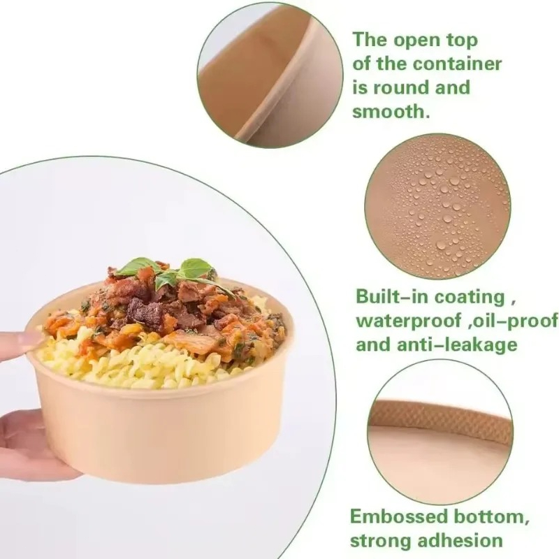 Meal Prep Noodles - Tak, 10/20 szt. Okrągłe miski z