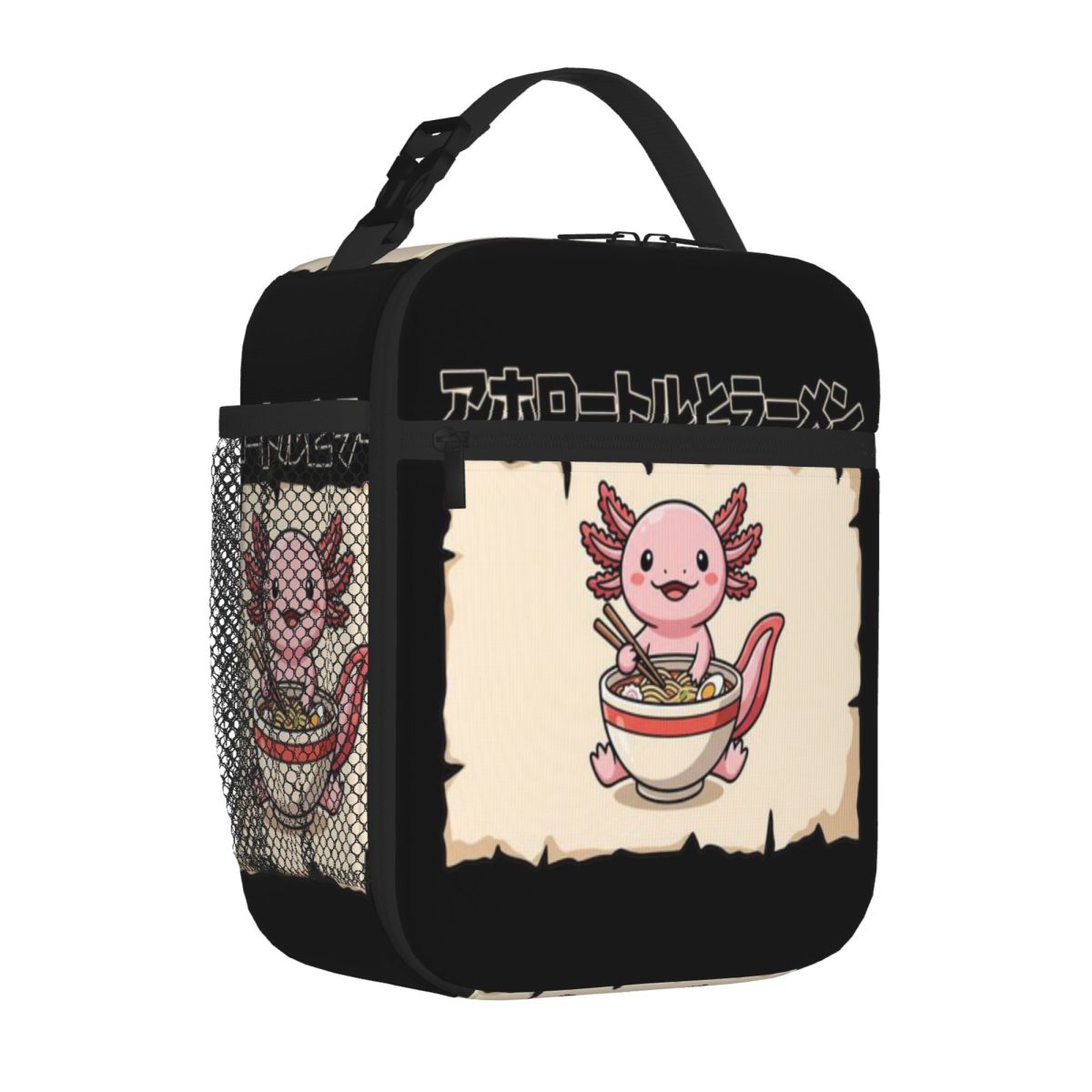 Meal Prep Noodles - Gorąca Wyprzedaż Kawaii Axolotl Jedzący Ramen