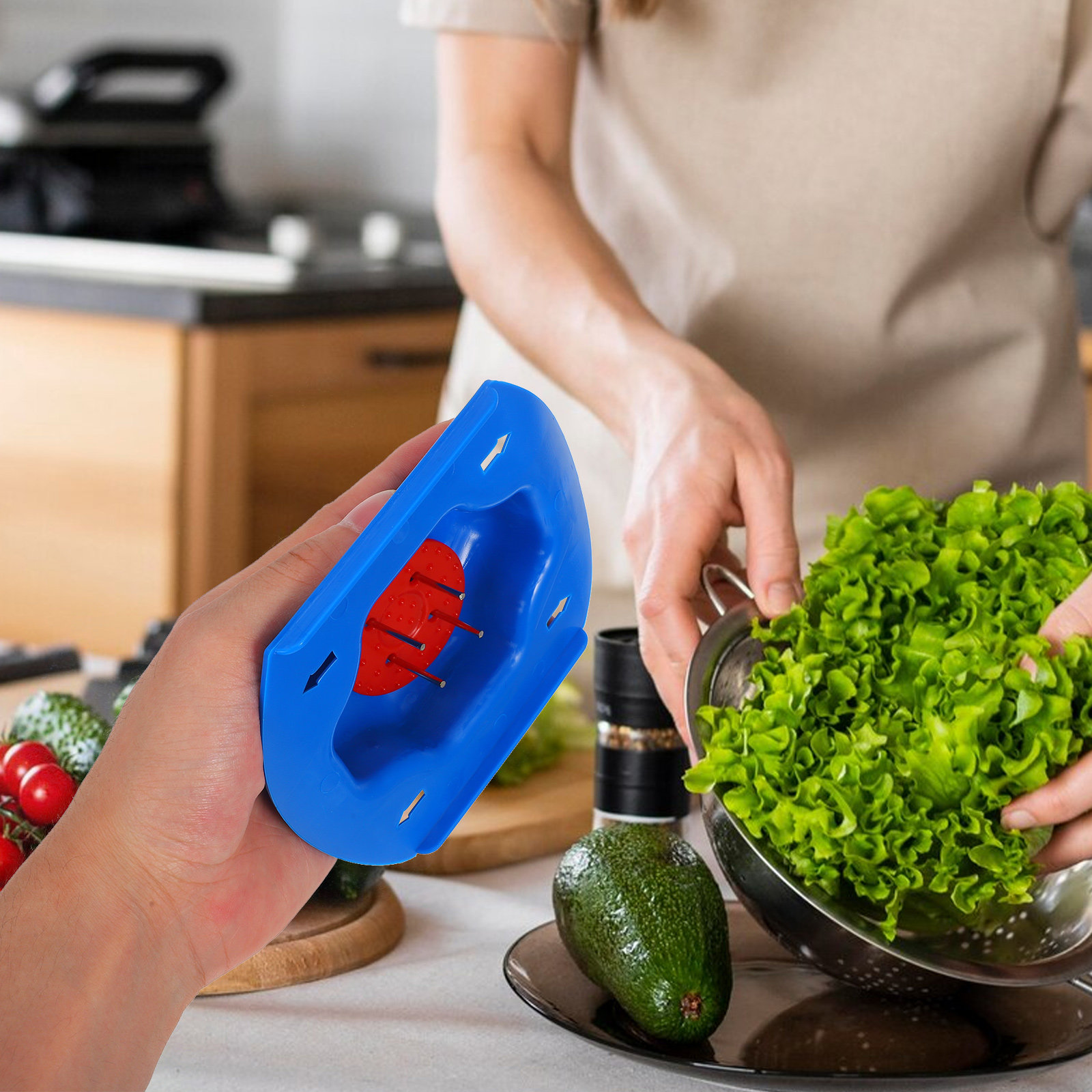 Mandoline Slicer Guard - 1 szt. Ochraniacz na palce do