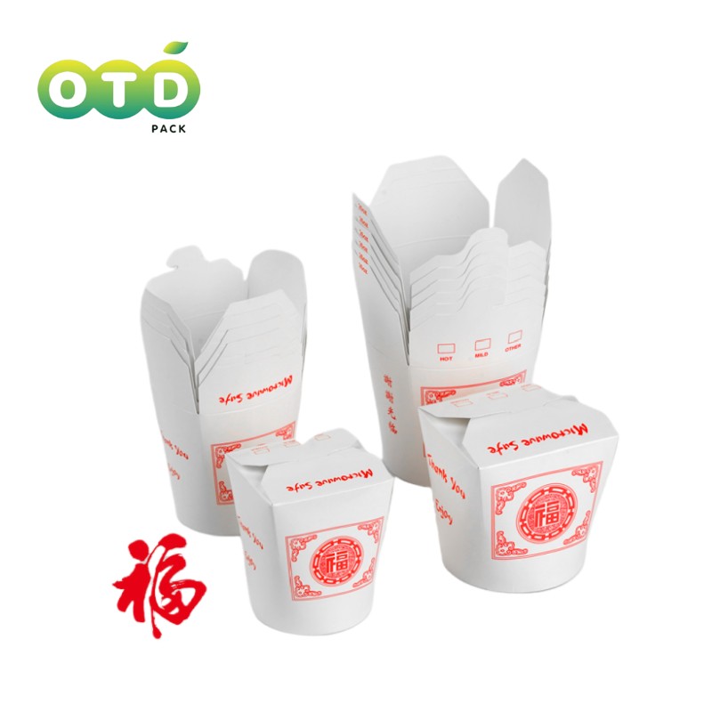Meal Prep Noodles - 20/40 sztuk opakowanie chińskie Logo fortuny