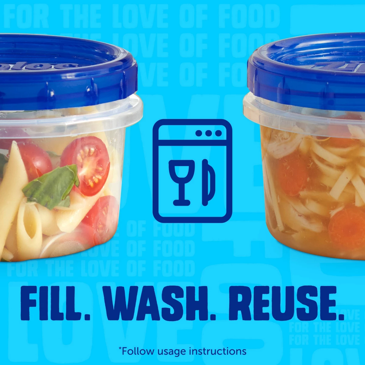 Meal Prep Ziploc - Pojemniki Ziploc Twist 'n Loc Medium