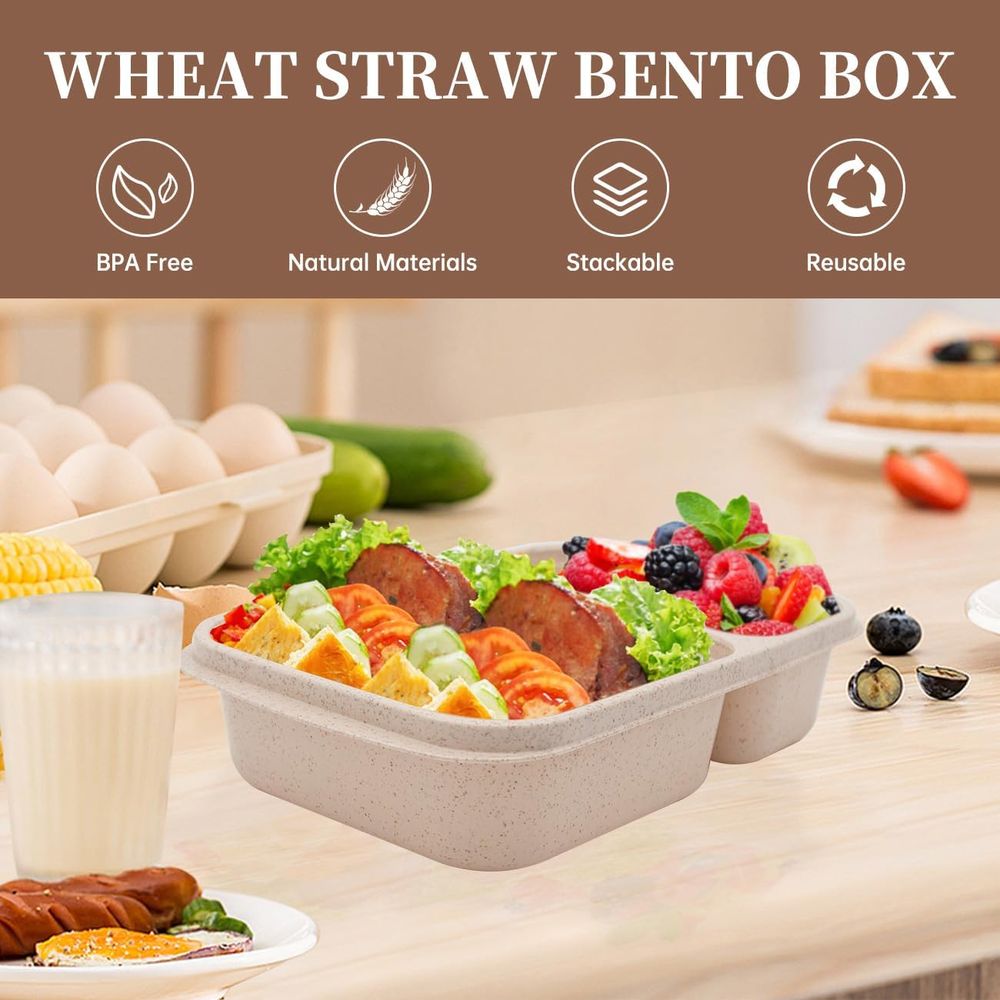 Zestaw 4 pojemników na lunch t – Meal Prep Containers recenzja i cena