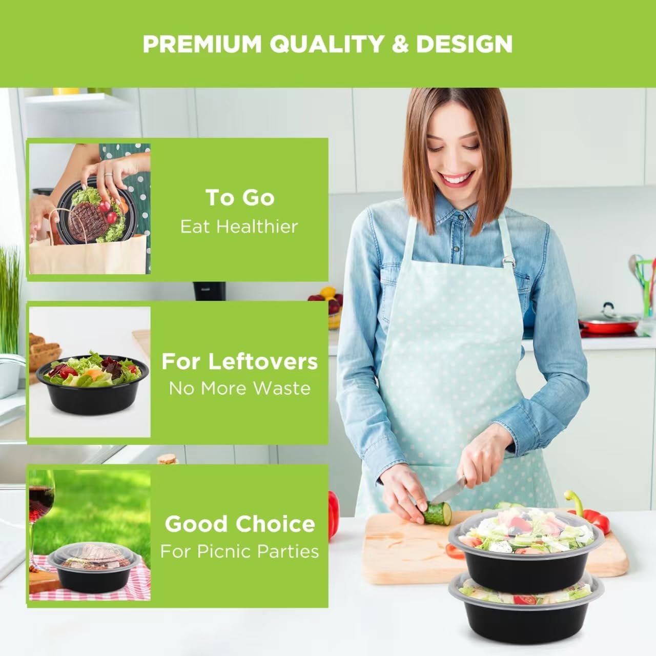 Pojemniki do przygotowywania p – Meal Prep Containers recenzja i cena