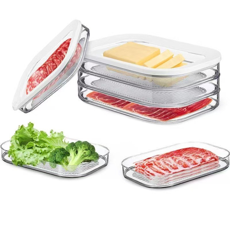 3-warstwowy pojemnik na mięsa  – Meal Prep Cold Lunches recenzja i cena
