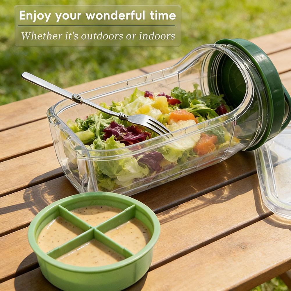 Przenośny pojemnik na sałatę z – Meal Prep Containers recenzja i cena