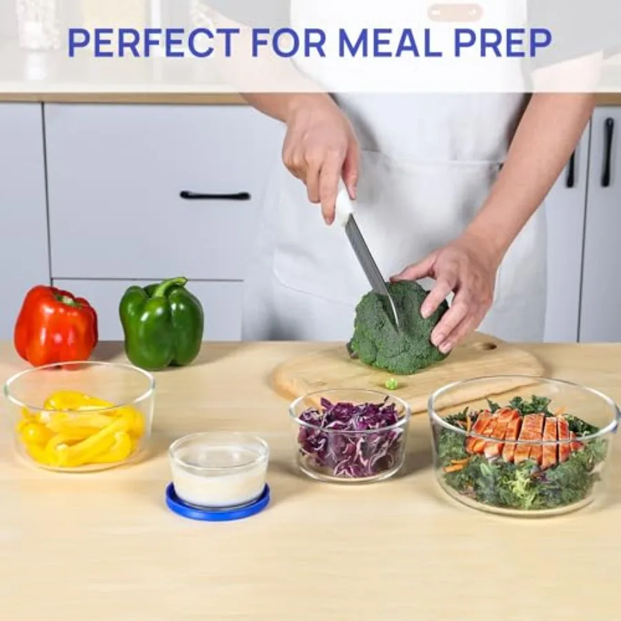 Zestaw 4 szklanych misek z pok – Meal Prep Containers recenzja i cena