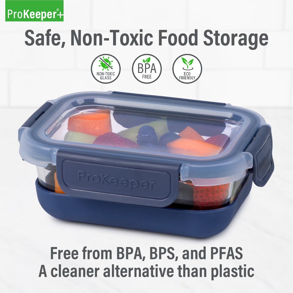 2 sztuki szklanych pojemników  – Meal Prep Containers recenzja i cena