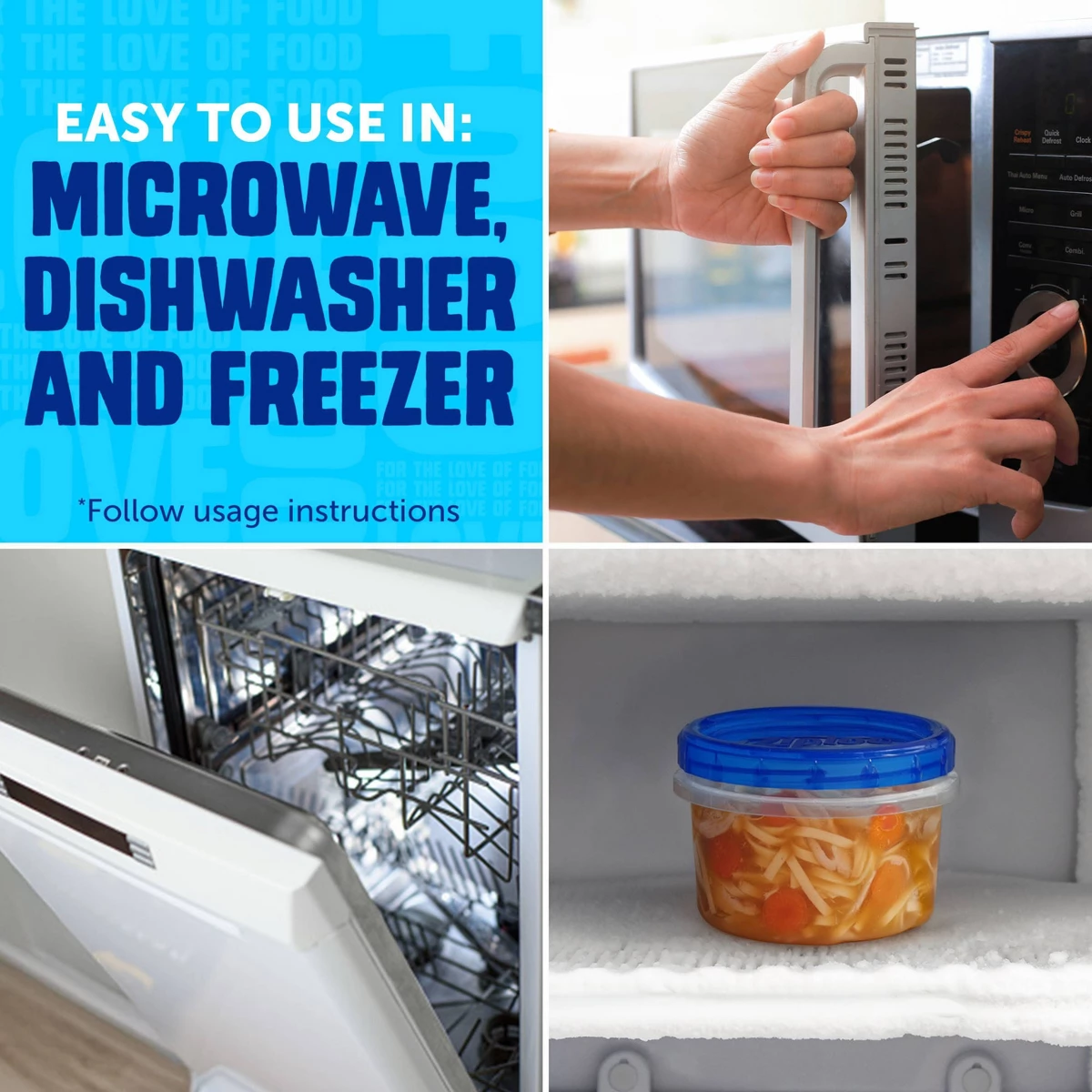 Pojemniki do przechowywania ży – Meal Prep Ziploc recenzja i cena