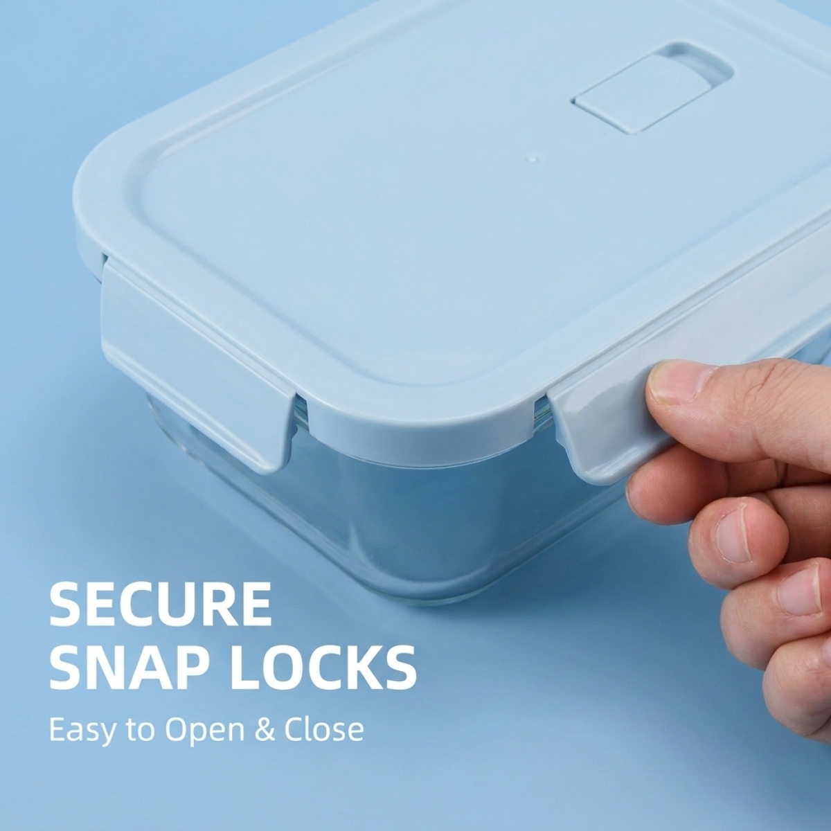 2 sztuki szklanych pojemników  – Meal Prep Containers recenzja i cena