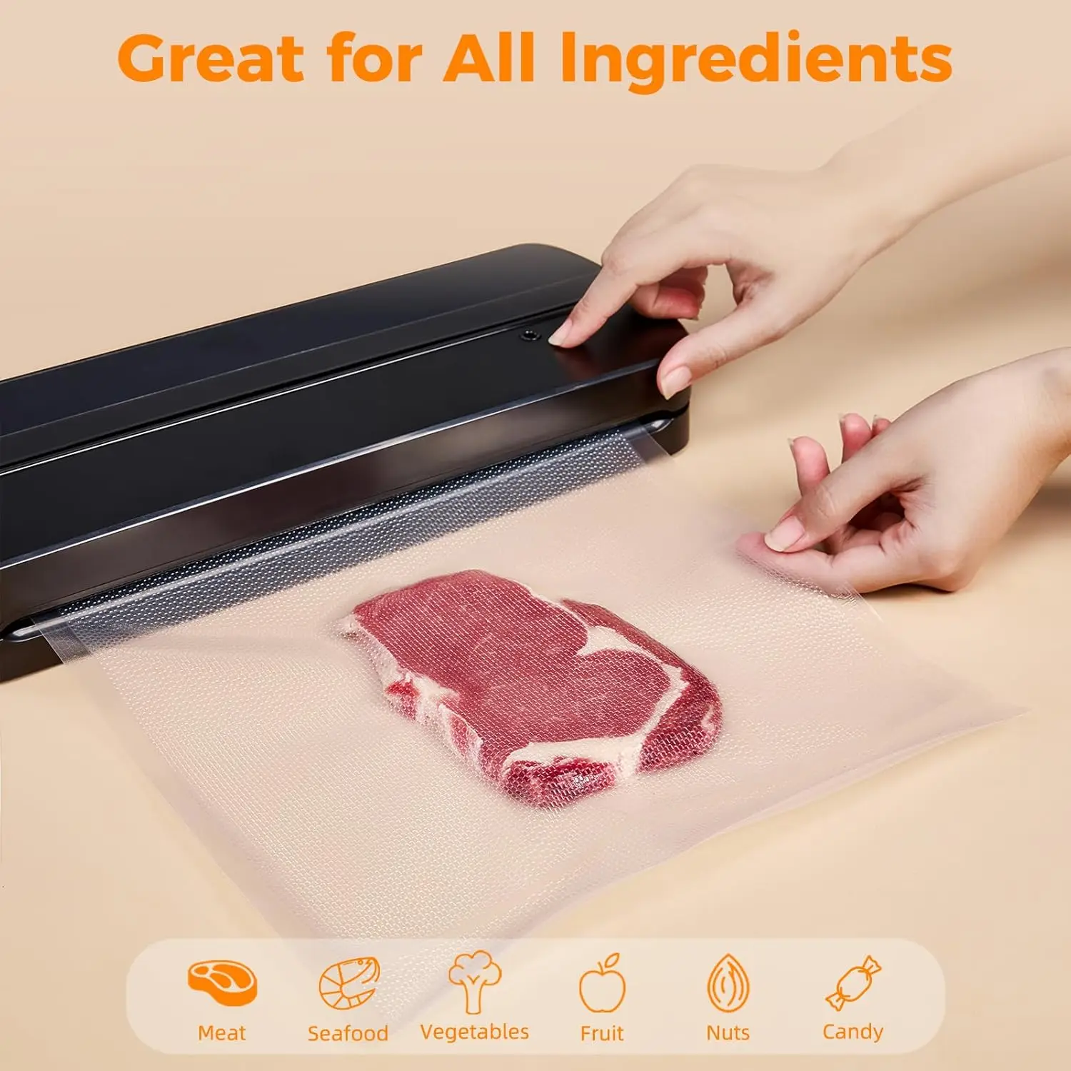 Worki do pakowania próżniowego – Meal Prep Vacuum Sealer recenzja i cena