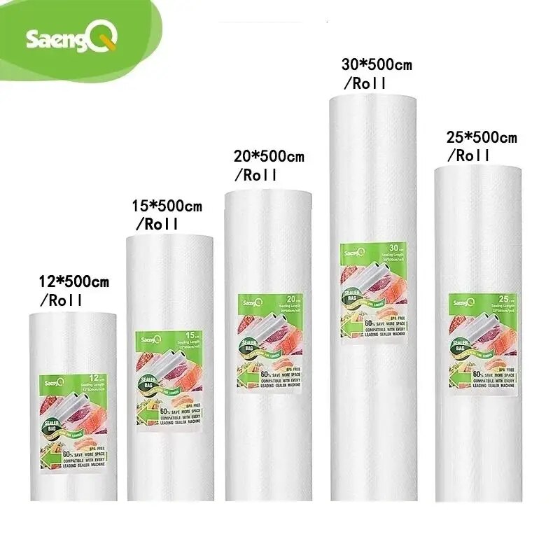 Worki próżniowe SaengQ do pako – Meal Prep Vacuum Seal recenzja i cena