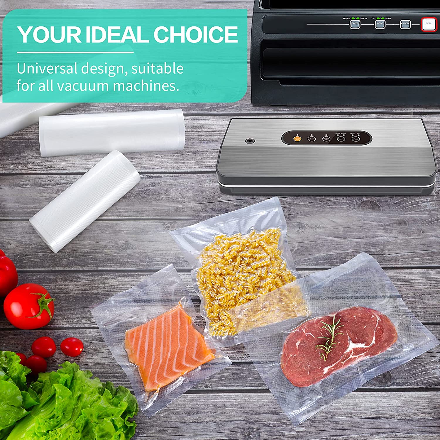 Worki do pakowania próżniowego – Meal Prep Vacuum Sealer recenzja i cena