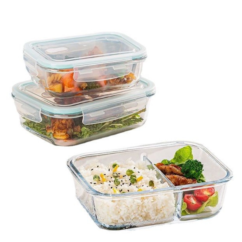 Minimalistyczny szklany pojemn – Meal Prep Containers recenzja i cena