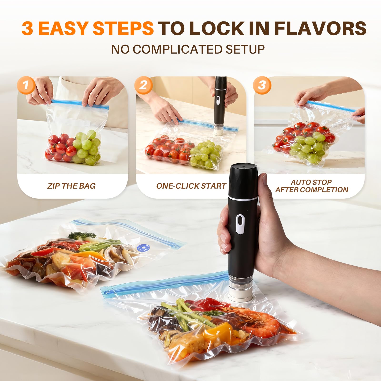 Zgrzewarka próżniowa do żywnoś – Meal Prep Vacuum Sealer recenzja i cena
