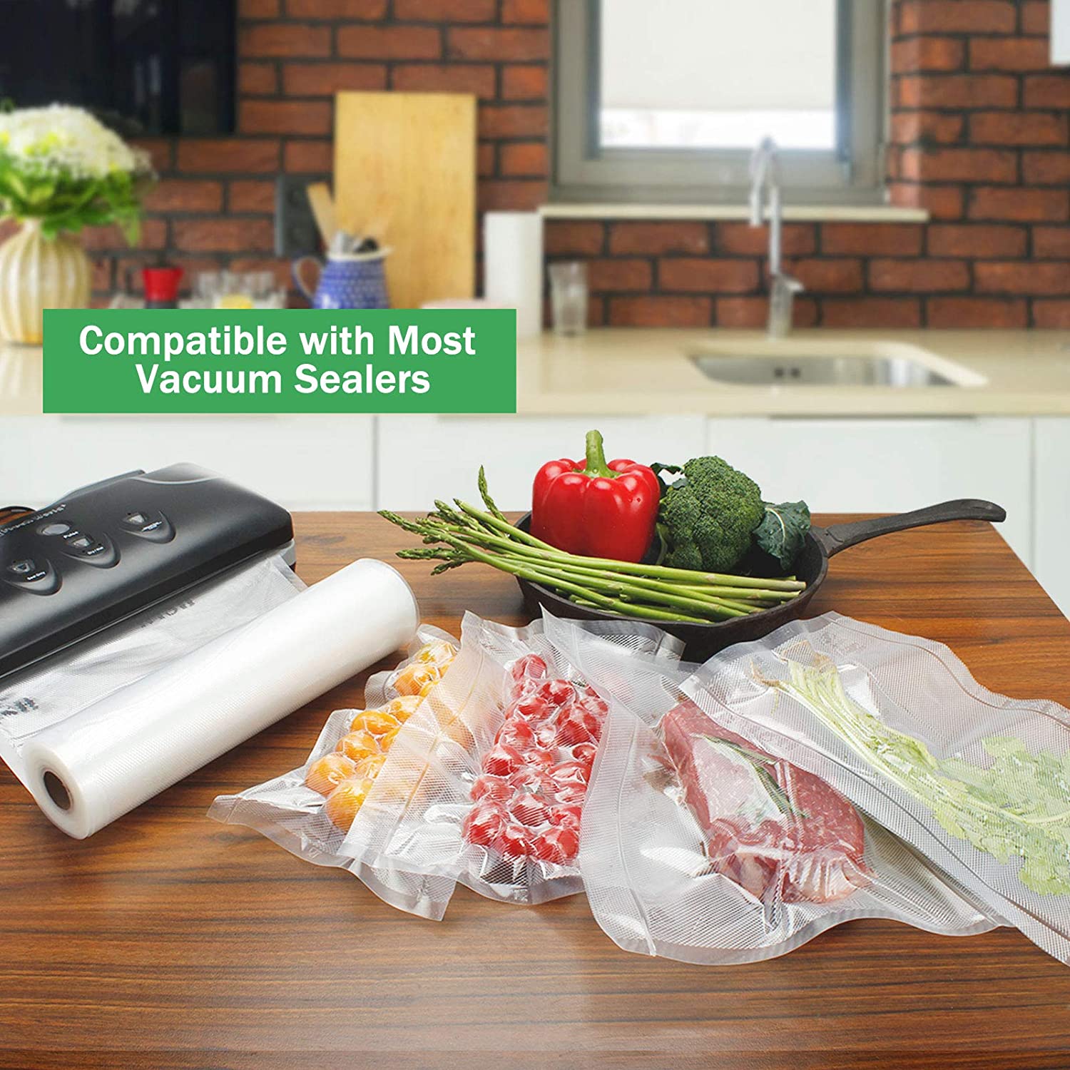 Worki próżniowe do żywności Zg – Meal Prep Vacuum Seal recenzja i cena
