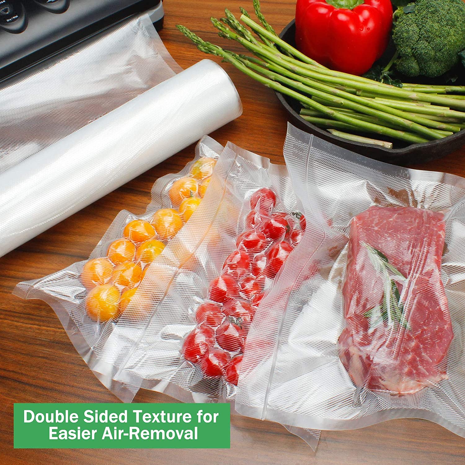 Worki próżniowe do żywności Zg – Meal Prep Vacuum Seal recenzja i cena