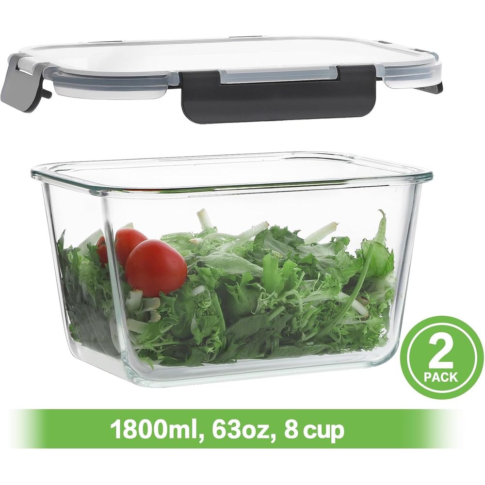 4-częściowy zestaw szklanych p – Meal Prep Containers recenzja i cena