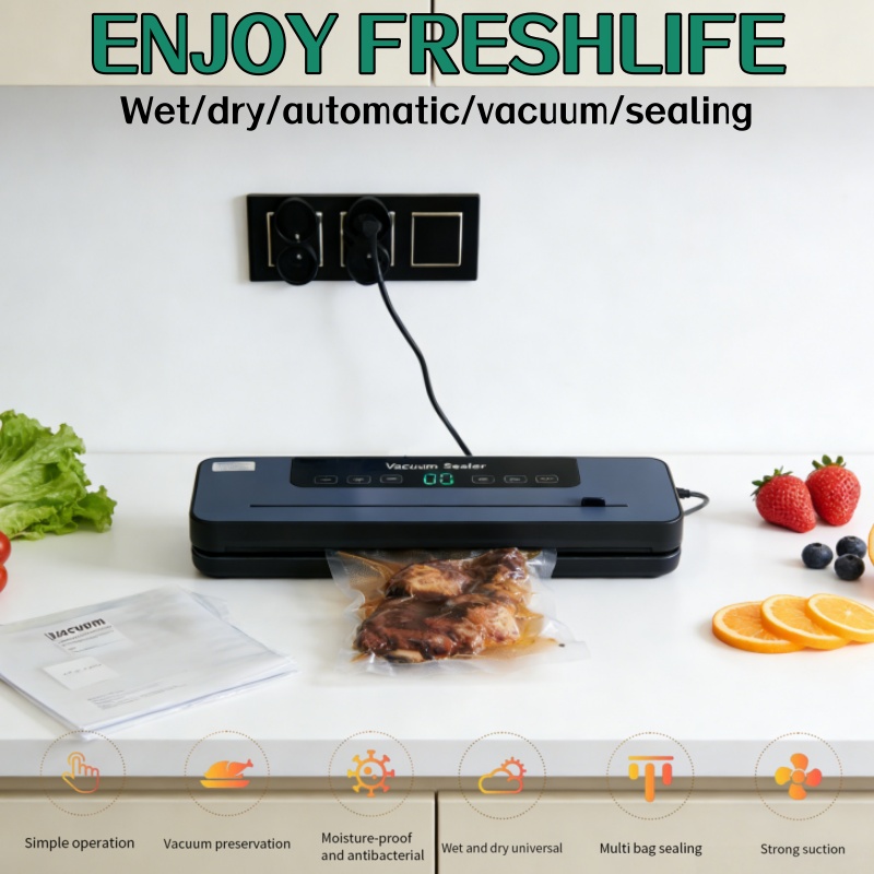Automatyczna elektryczna zgrze – Meal Prep Vacuum Sealer recenzja i cena